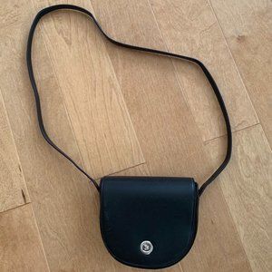Small black handbag